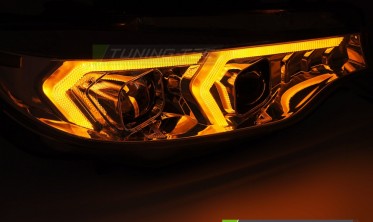 Ксеноновые фары передние BMW F32, F33, F36 2013-2017 диодная тюнинг оптика фото