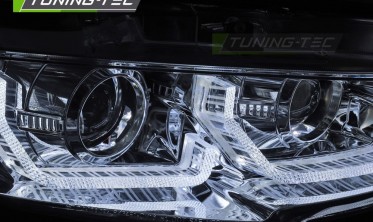 Диодные передние фары Honda Civic MK10 тюнинг оптика full led фото