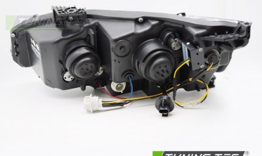 Лед фары передние Honda Civic MK10 черная оптика full led фото