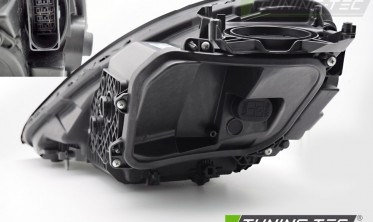 Тюнинг фары передние Porsche Cayman, Boxster 718 черная оптика full led фото