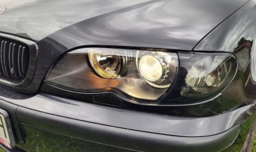 Тонированные повороты передние BMW E46 рестайл седан, универсал фото