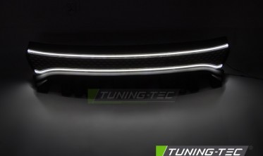 Решетка радиатора с диодами Dodge Charger 2014-2023 черная матовая фото