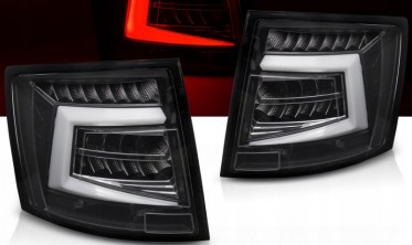 Темные фонари задние Skoda Octavia 3 A7 SW 2012-2016 стопы замена led OEM фото