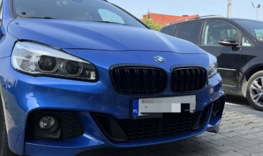 Решітка радіатора (ніздрі) BMW F45/F46 чорні глянсові фото