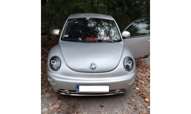 Чорні тюнінг передні фари Volkswagen New Beetle фото