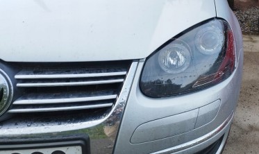 Фари передні Depo з лінзами і кільцями VW Golf 5 / Jetta фото