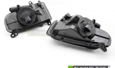 Противотуманки Audi A4 B8 2012-2015 с прозрачным стеклом фото