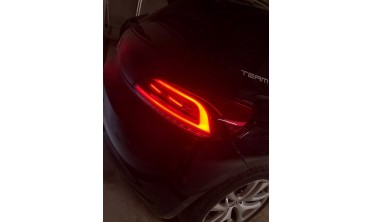 Тюнинговые задние фонари (стопы диодные) VW Scirocco 3 фото