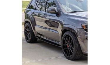Накладки пороги Jeep Grand Cherokee IV (WK2) SRT v1 фото
