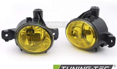 Противотуманки BMW E87, X1 E84, X3 E83, X5 E70 желтые фото