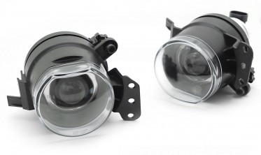 Противотуманки линзованные BMW E90, E60, E63, X3 E83 прозрачные фото