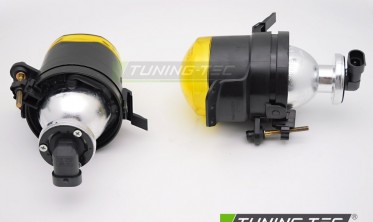 Протитуманки BMW E90, E60, E63, X3 E83 жовті з лінзами фото
