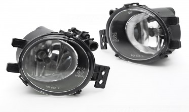 Протитуманки BMW 1 E82, E88 LCI 2011-2013 прозоре скло фото