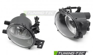 Противотуманки BMW 1 E82, E88 LCI 2011-2013 прозрачное стекло фото