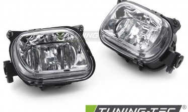 Протитуманки Mercedes W210 95-99 / A208 99-03 / C208 97-02 / SLK R170 96-04 прозоре скло фото