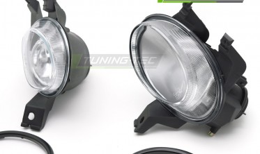 Противотуманки Peugeot 206 / 206 CC прозрачное стекло фото