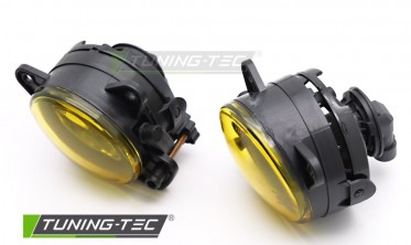 Протитуманки передні VW Polo / T5 / Crafter / Touareg, Skoda Fabia жовті фото