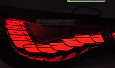Задние фонари OLED BMW 4 G22, G23 стопы тюнинг red фото