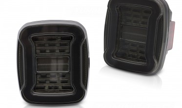 Задні ліхтарі Jeep Wrangler YJ 91-96 / TJ 96-06 тоновані стопи діодні фото