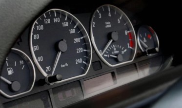 Кольца в щиток приборов BMW E46 матовые фото