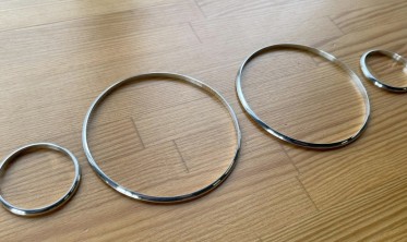 Кольца на приборку Volvo S60 / V70 / S80 / XC70 / XC90 фото