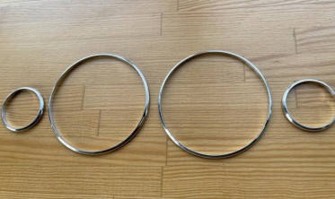 Кольца на приборку Volvo S60 / V70 / S80 / XC70 / XC90 фото