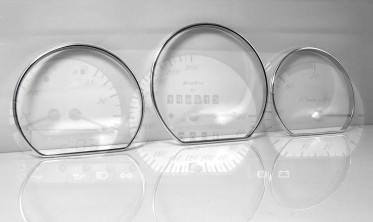 Хром кольца в приборную панель VW Corrado / T4 / Passat B3/B4 фото