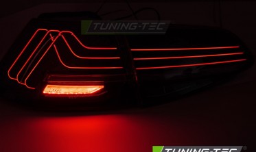 Задние тюнинг фонари VW Golf 7 Laser red led фото