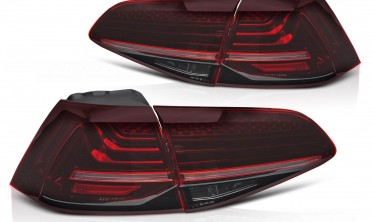 Задні тюнінг ліхтарі VW Golf 7 Laser red led фото