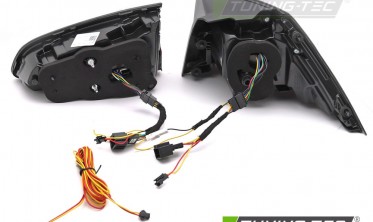 Задние лед фонари VW Golf 7 Laser look тонированные фото