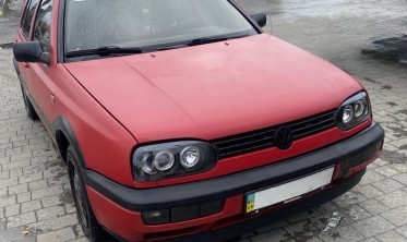 Фары передние с кольцами Volkswagen Golf 3 фото