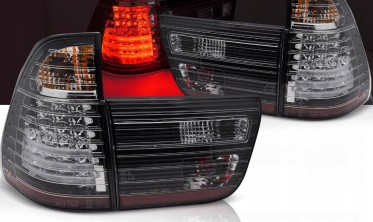 Задние фонари стопы BMW X5 E53 темные диодные фото