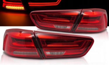 Задні ліхтарі full led Mitsubishi Lancer 10 X седан тюнінг стопи діодні фото