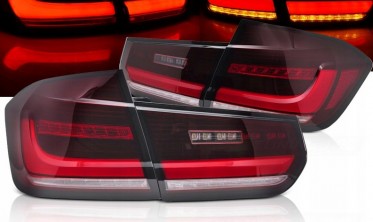 Тюнинговые диодные фонари задние BMW 3 sedan F30 2011-2018 фото