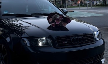 Фари передні чорні для Audi A4 B6 Sedan / Avant 2000-2004 фото