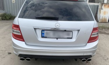 Насадка глушителя двойная овальная Buzzer ZZ2x110L левая фото