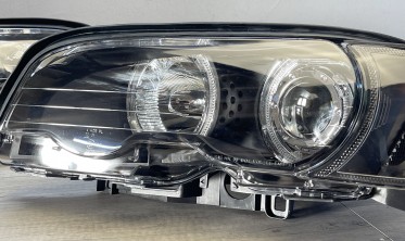 Тюнінгові фари передні BMW E46 купе / кабріо Led Angel Eyes фото