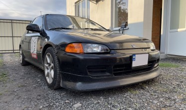 Повороты передние желтые Honda Civic 5 (1991-1995)  фото