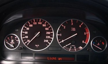 Кільця на прилади BMW E39 / BMW E38 / BMW X5 E53 (матові) фото