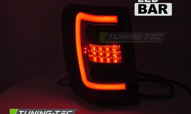 Задние фонари Jeep Grand Cherokee WJ тюнинговые светодиодные тонированные фото