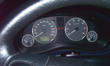 Хром кольца в щиток приборов VW Sharan / Seat Alhambra / Ford Galaxy фото