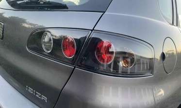 Ліхтарі задні тюнінгові Seat Ibiza 3 6L чорні фото