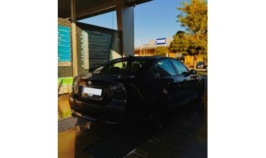 Чорні діодні ліхтарі BMW 3 E90 фото