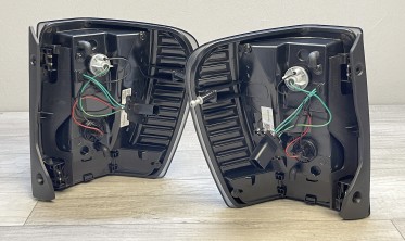 Задние фонари Jeep Grand Cherokee WJ тюнинговые светодиодные тонированные фото