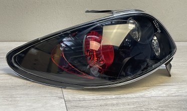 Тюнінгові ліхтарі задні Peugeot 206 Hatchback чорні фото