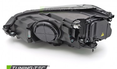 Передние фары full led VW Golf 7 2012-2017 черная оптика тюнинговая Silver line фото