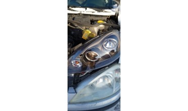 Тюнинговые фары передние Opel Corsa C angel eyes фото