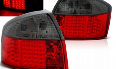 Светодиодные задние фонари AUDI A4 B6 седан фото