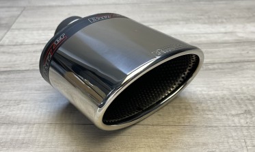 Насадка на вихлопну трубу овальна Buzzer ZZ160XP (великий розмір) фото