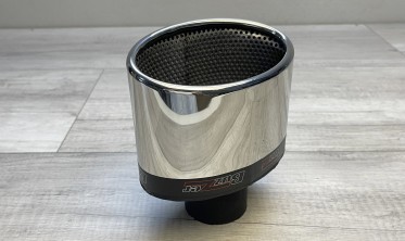 Насадка на вихлопну трубу овальна Buzzer ZZ160XP (великий розмір) фото